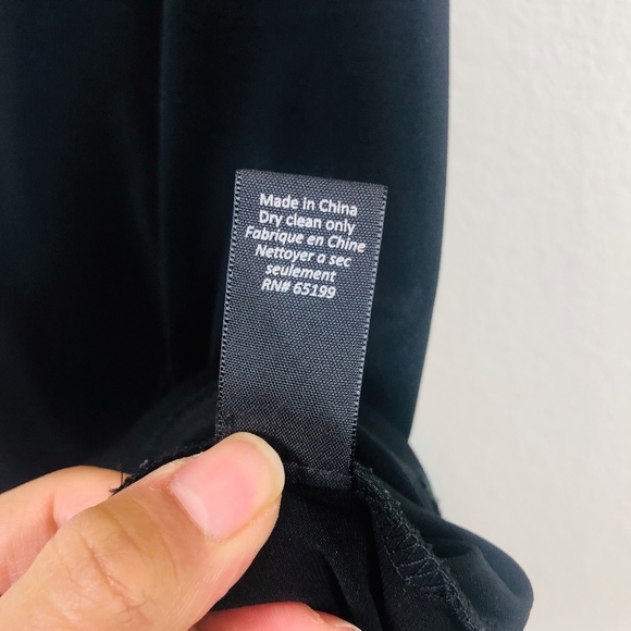 Elizabeth and James Black Mesh Dress - Picture 3 of 7